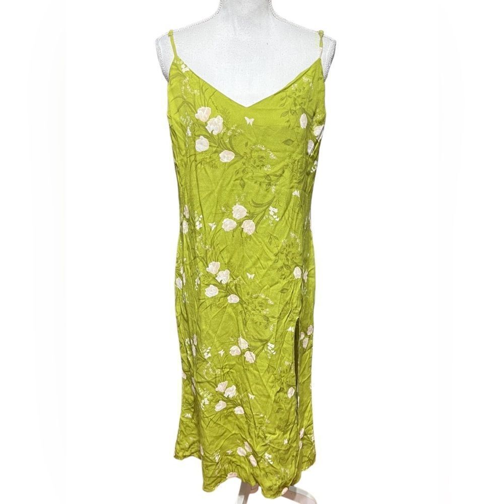 Reformation Crimini Dress Desiree Green Floral